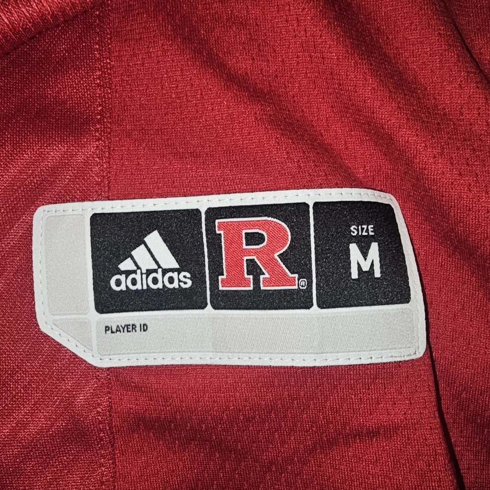 Adidas Rutgers‎ 150th anniversary football jersey sz M